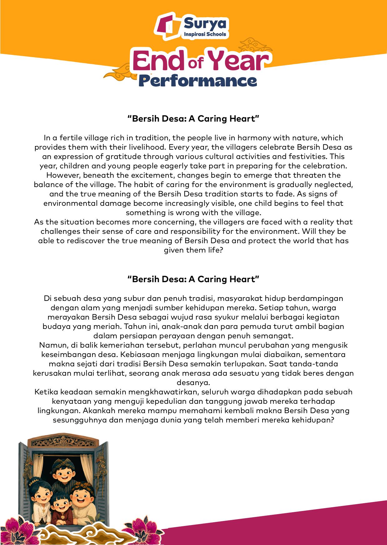 Sinopsis End Year Performance 2026